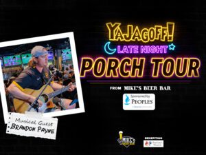 Segment 4: Musician Brandon Payne is back! He was a porch host AND a musician on previous porches!