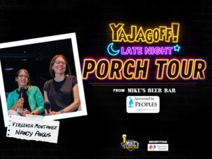 Segment 3: Rachael and JC reflect on the last 9 years of porch podcasts... from pouring rain in West Deer, grueling hot sun at the same place another year, the episode at Jay’s ho