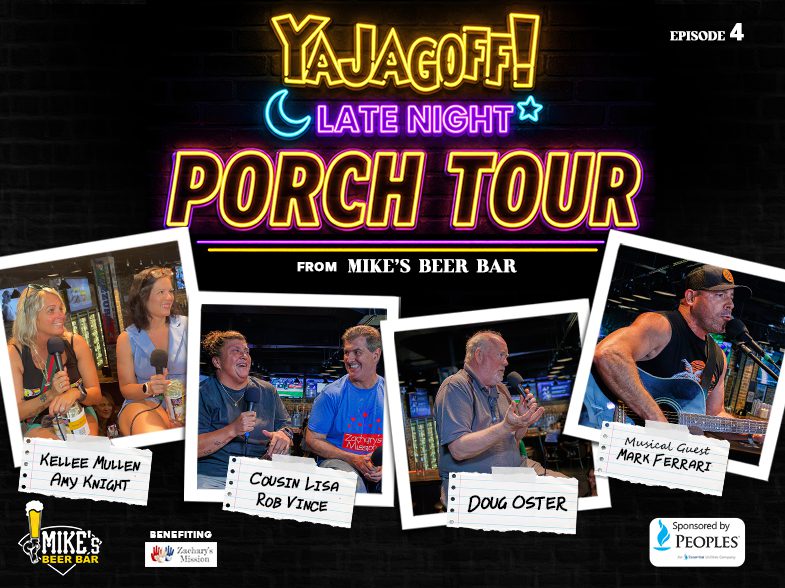 YAJagoff Late Night, Porch Tour, Zacharys Mission, Mikes Beer Bar