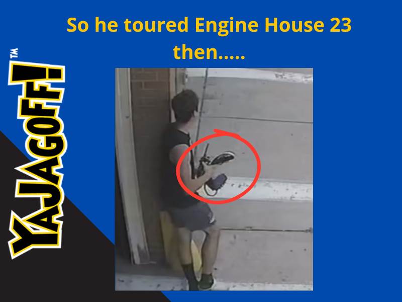 Jagoff post, man steals radio from Pittsburgh fire station