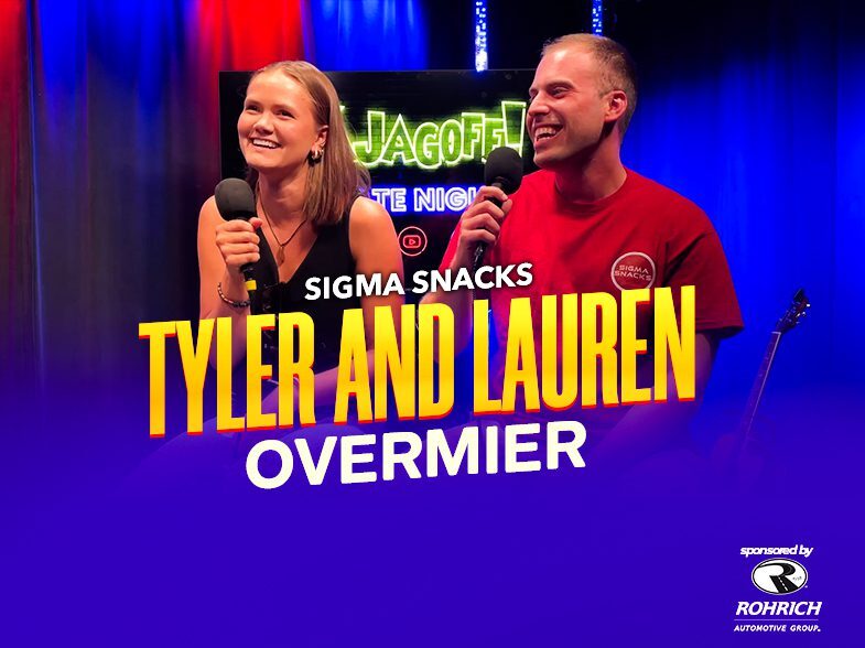 HAPPY HOUR: Tyler & Lauren Overmier - Sigma Snacks A husband-and-wife team, both former Saint Vincent College athletes who founded Sigma Snacks, a local Pittsburgh company making caffeinated protein cookies. They’re deeeelicious.