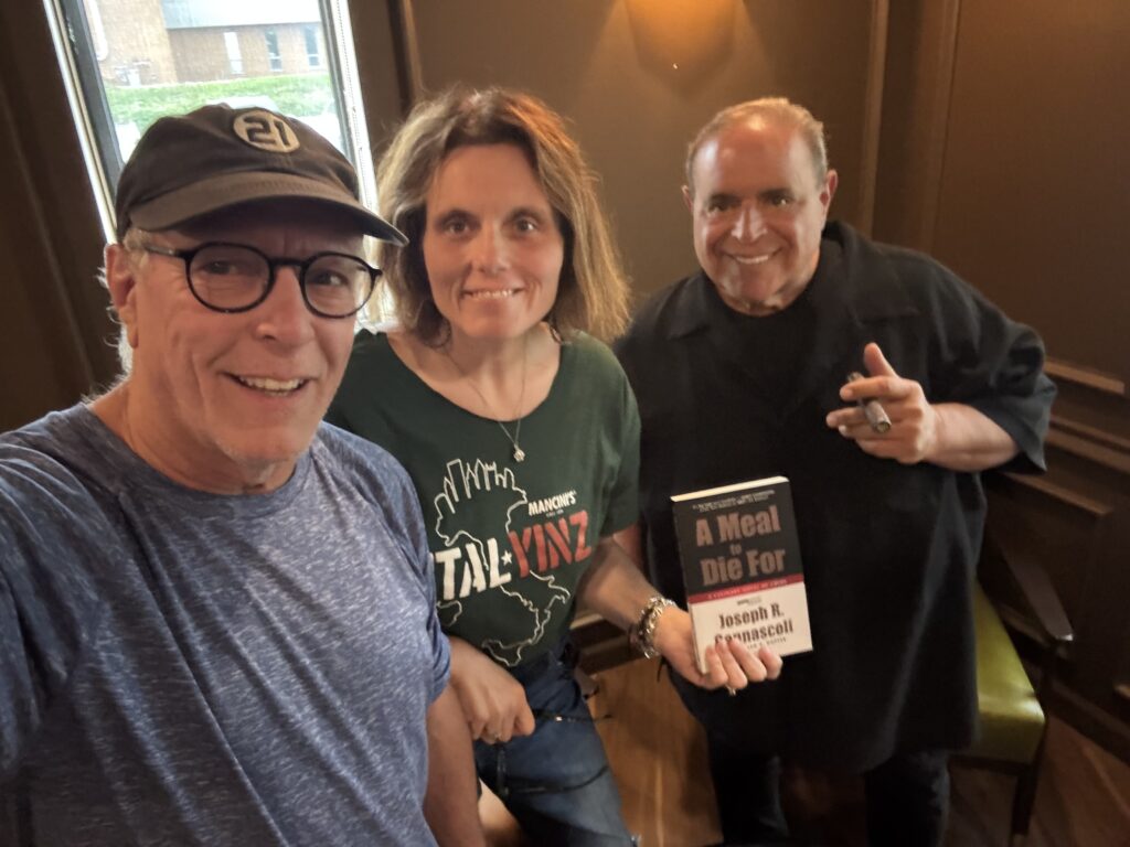 Gotta watch this one to the end for the out-take! The jags met up with Joseph R. Gannascoli at ⁨@theboccehouse⁩ about his book, his past and his appearances at the 2026 Little Italy Days!