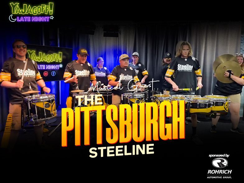 MUSIC: The Pittsburgh Steeline Vince Wallace Director The Pittsburgh Steeline Olivia and the team absolutely crush this segment! Drums, cymbals, whistles.... get ready.